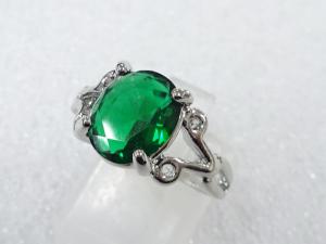 色石　指輪(16号)